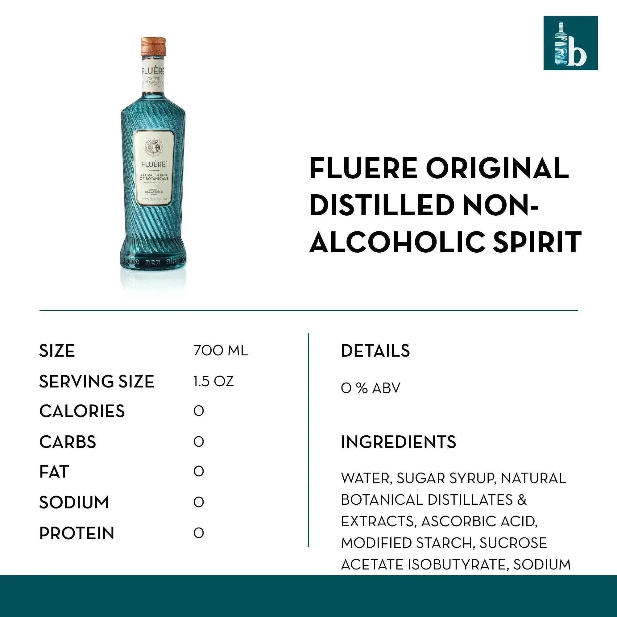 Fluère Non-Alcoholic Original Botanical Gin