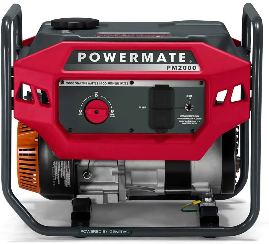 Generac/Powermate PM2000 1400W/2000W Gas Generator New