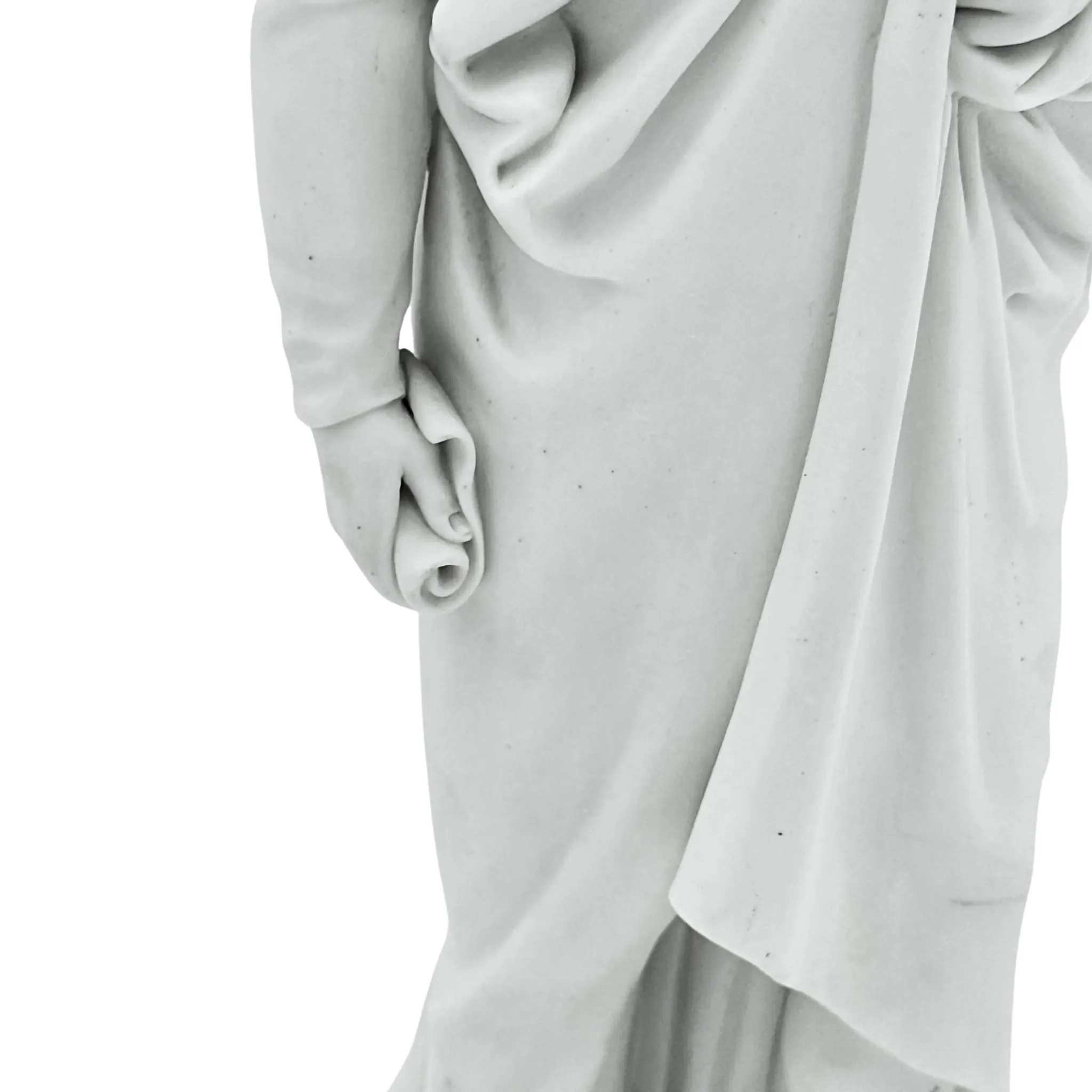 George Washington Statue — Parian porcelain