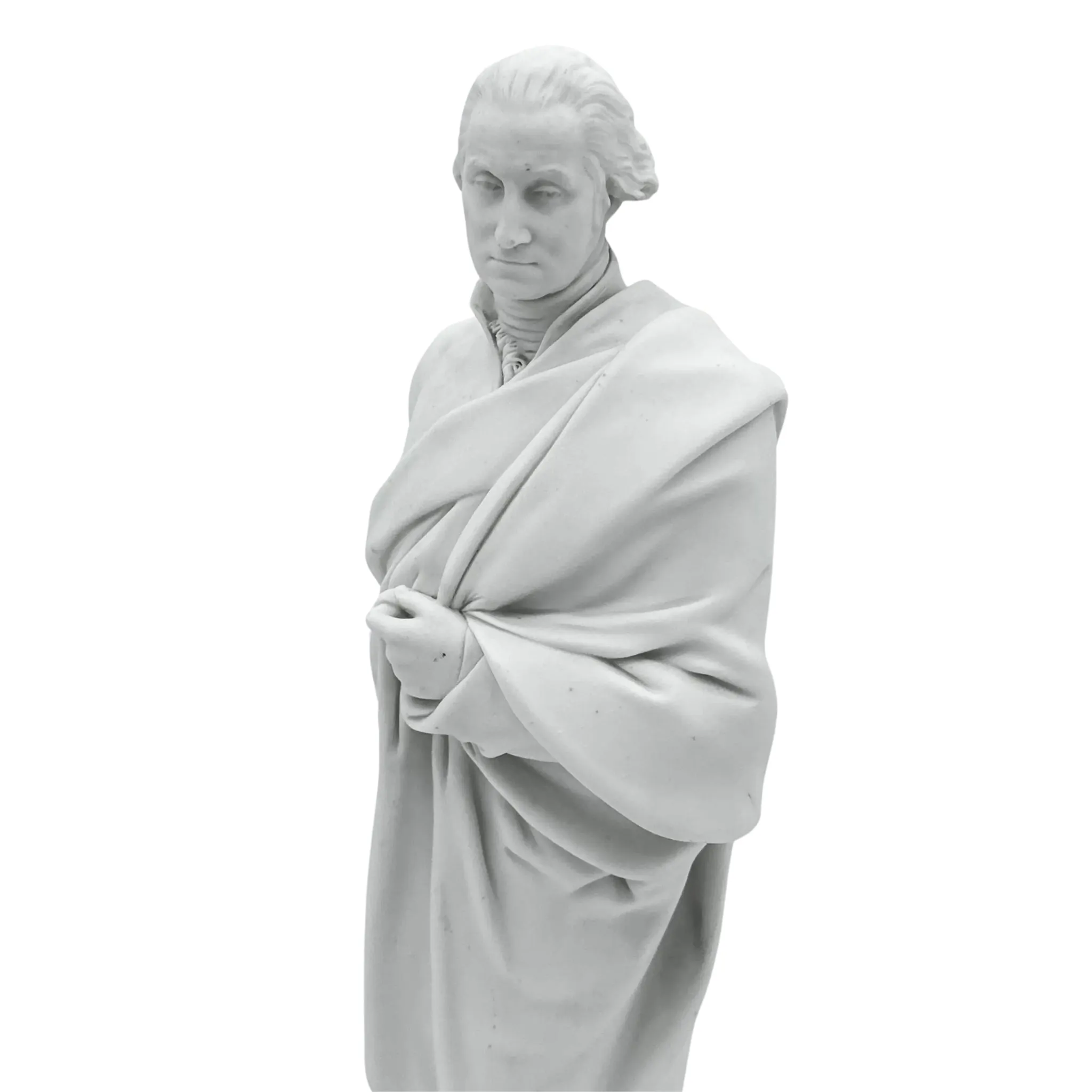 George Washington Statue — Parian porcelain