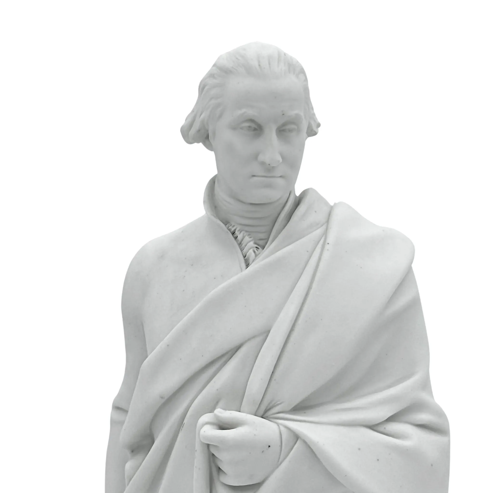 George Washington Statue — Parian porcelain