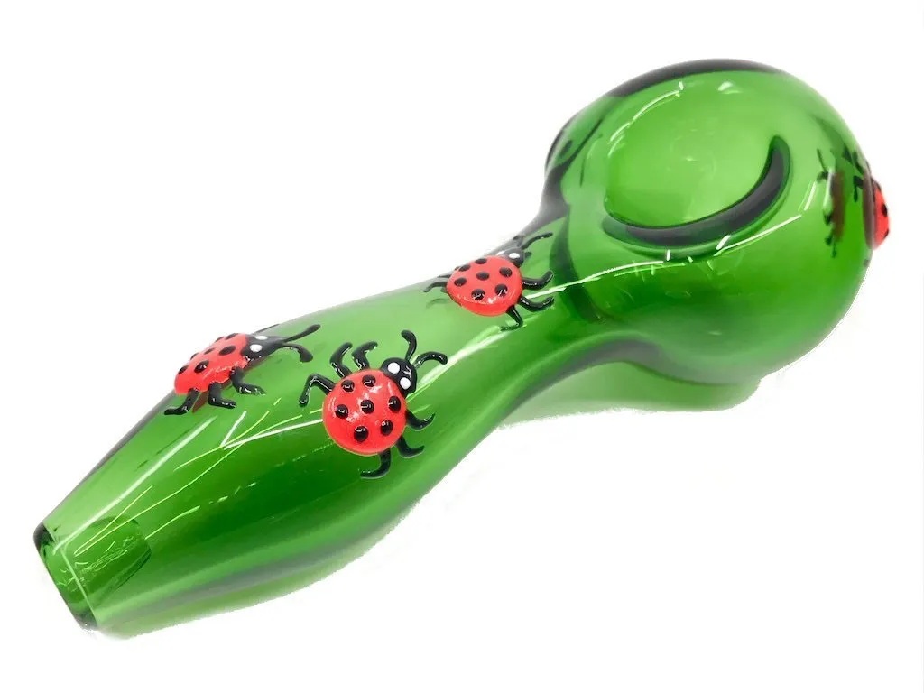 Glow in the Dark Lady Bug Pipe