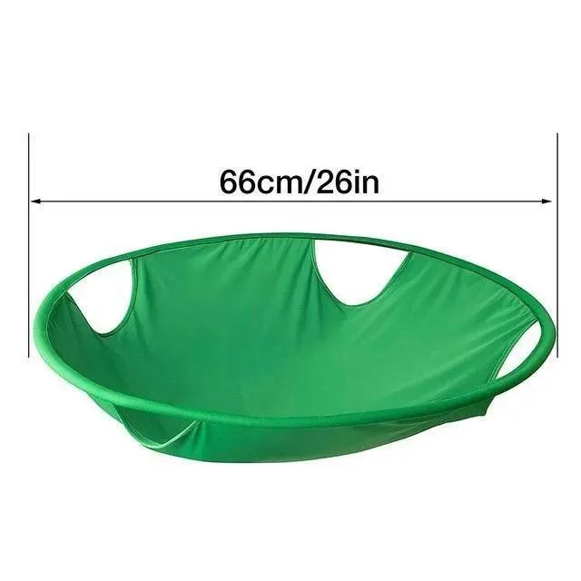 Green Turtle Laundry Clothes Carrier