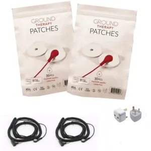 Ground Earthing Patch Kit 30 or 60 Patches