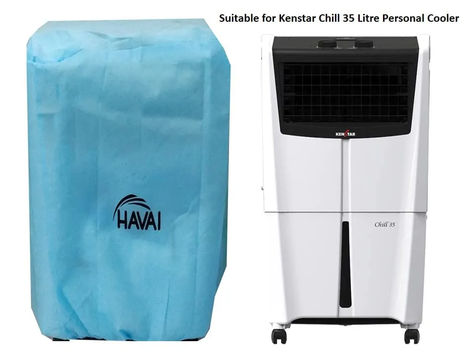 HAVAI Anti Bacterial Cover for Kenstar Chill 35 Litre Personal Cooler Water Resistant.Cover Size(LXBXH) cm: 46 X 35 X 84