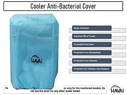 HAVAI Anti Bacterial Cover for Volta Alfa 28 Litre Personal Cooler Water Resistant.Cover Size(LXBXH) cm: 46 X 34 X 82