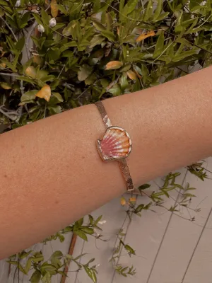 Hawaiian Sunrise Shell Bangle