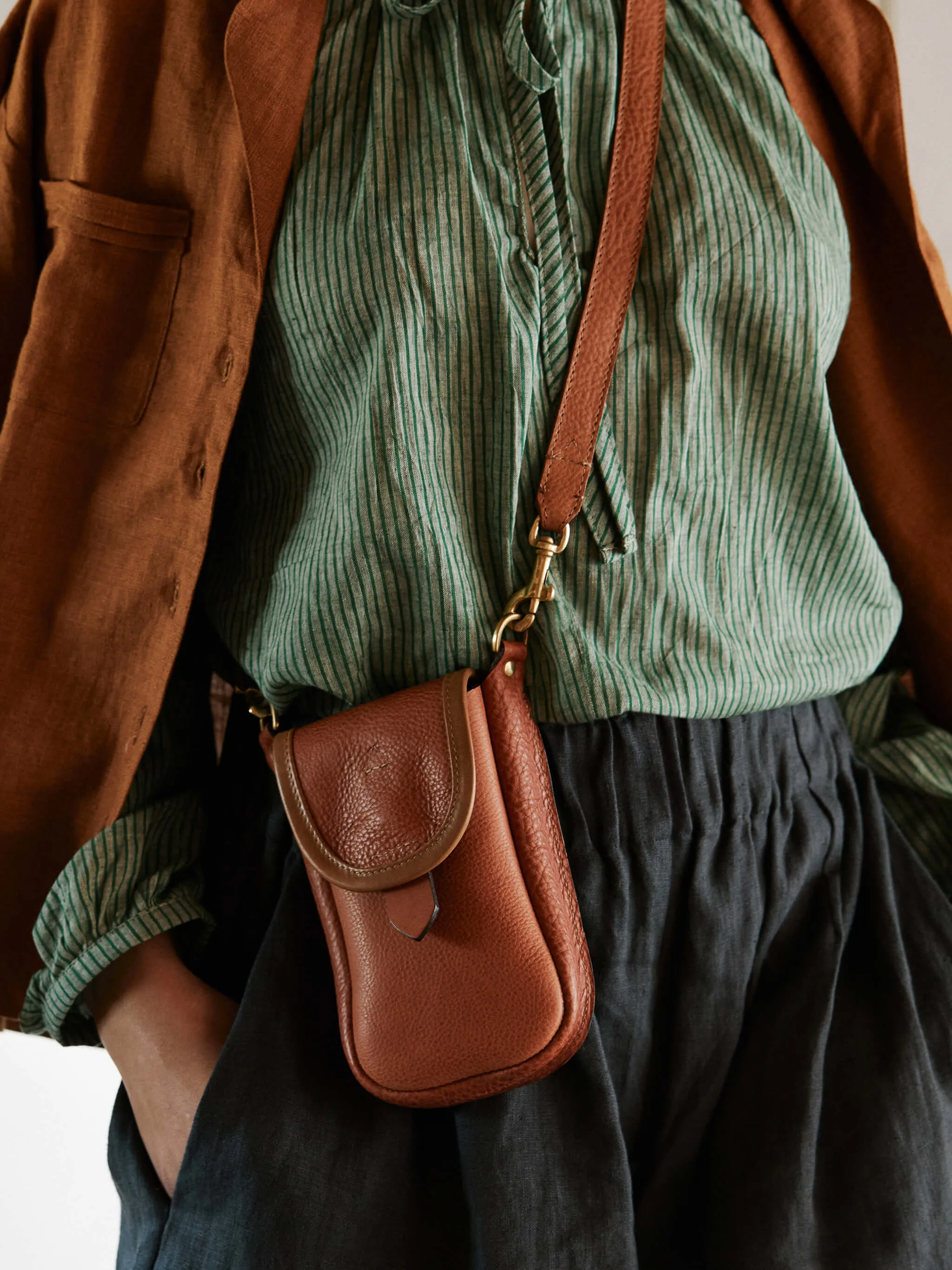 Hornsey Mini Bag - Cognac Mix