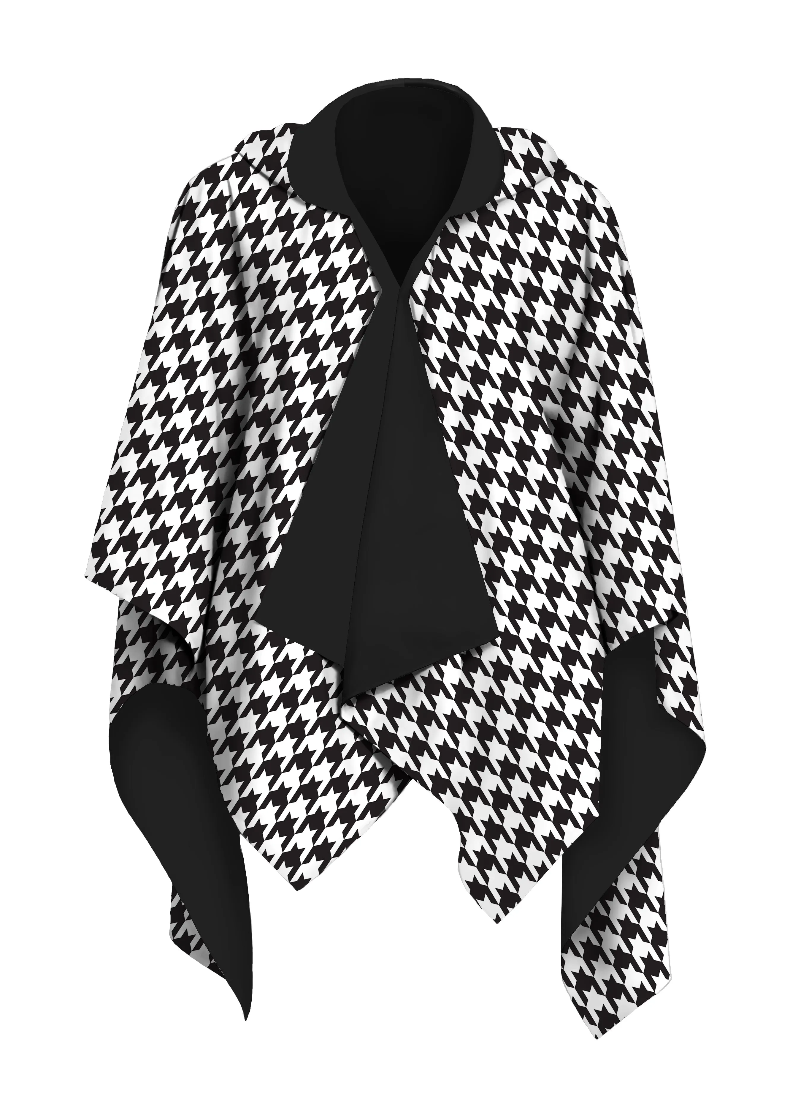 Houndstooth RainCape