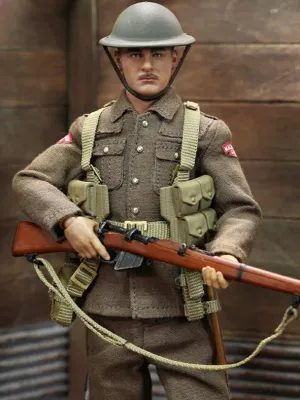 In-stock 1/12 DID XB80028 WWI British Infantry – Albert Brown Action Figure