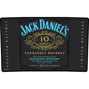 Jack Daniel's 10 Year Old Batch 04 Limited Release