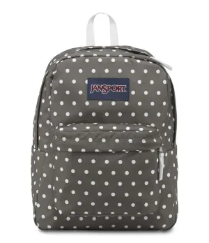 JANSPORT Superbreak Backpack - Shady Grey/White Dots