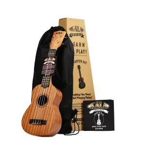 Kala Learn To Play the Ukulele Starter Kit Soprano