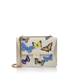 Kate Shoulder Bag Off White Butterflies