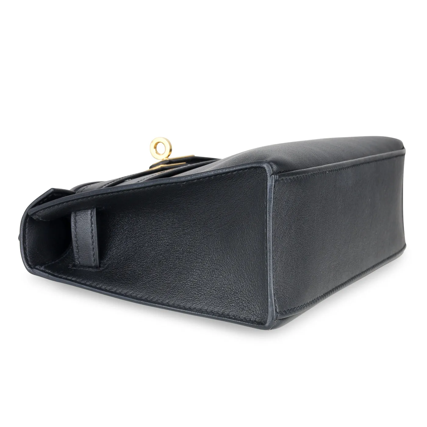 Kelly Mini Pochette - Noir Swift