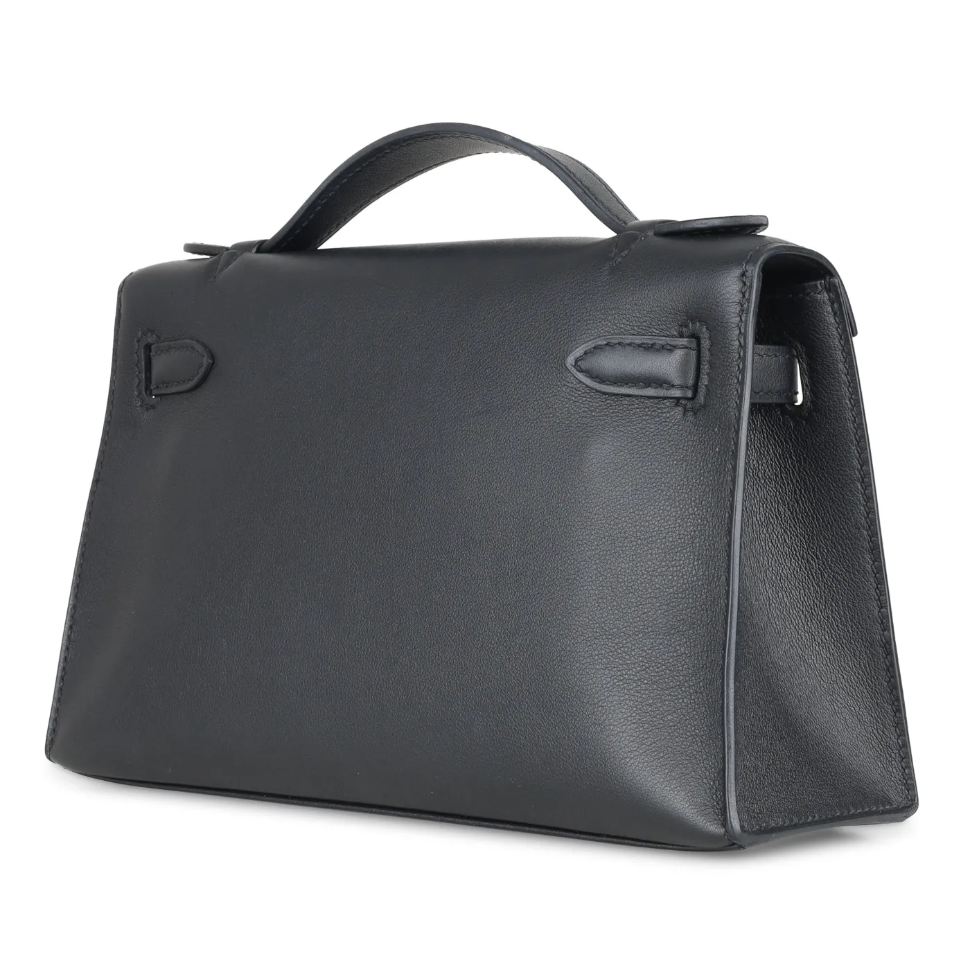 Kelly Mini Pochette - Noir Swift