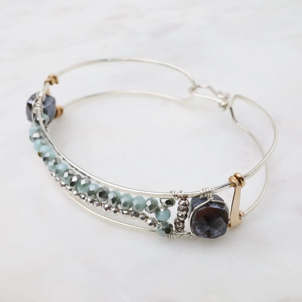 Labradorite Luster Bracelet