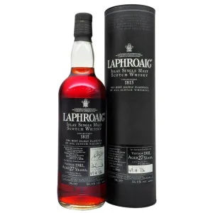 Laphroaig 1981 27 Years - Bottle No. 49