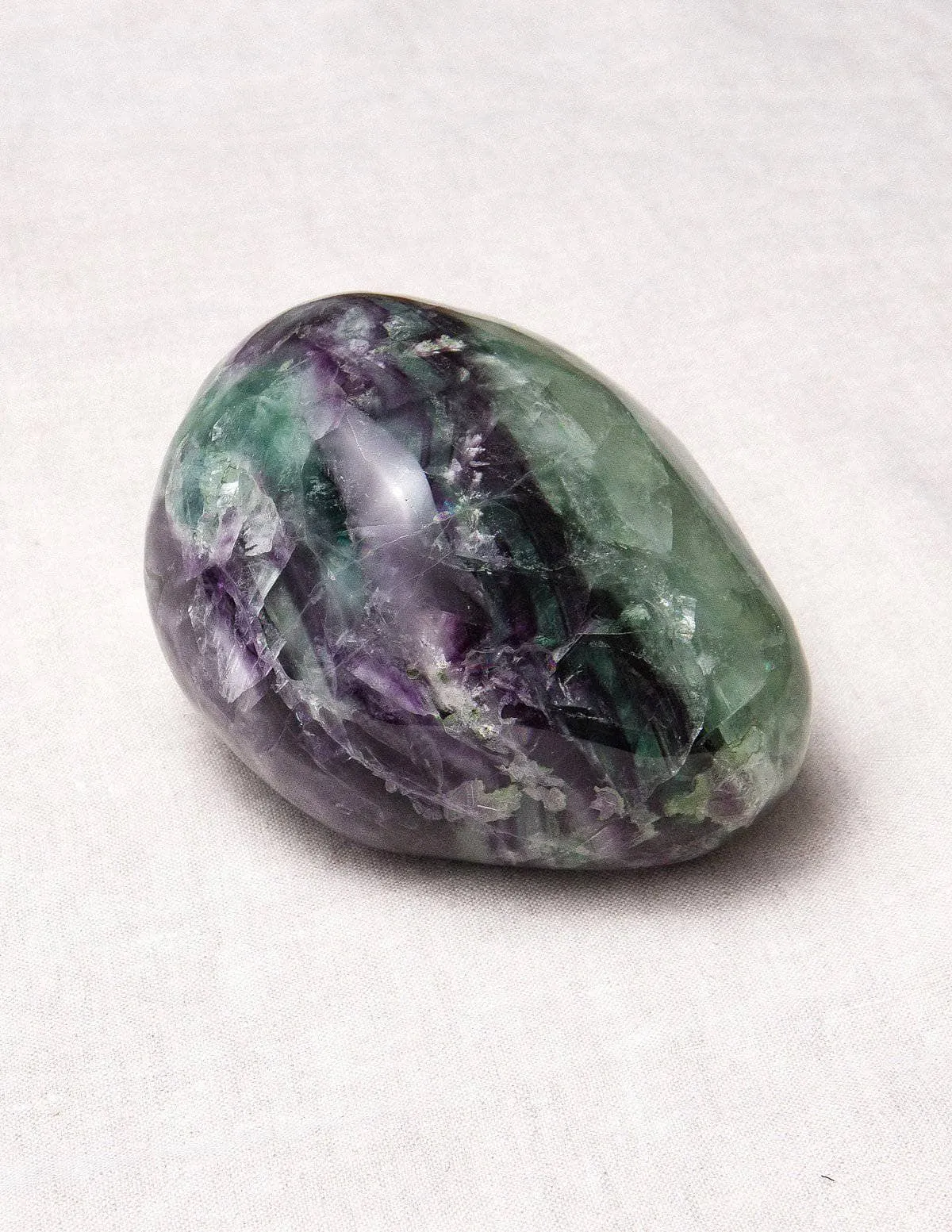 Large Rainbow Fluorite Crystal - One of a Kind