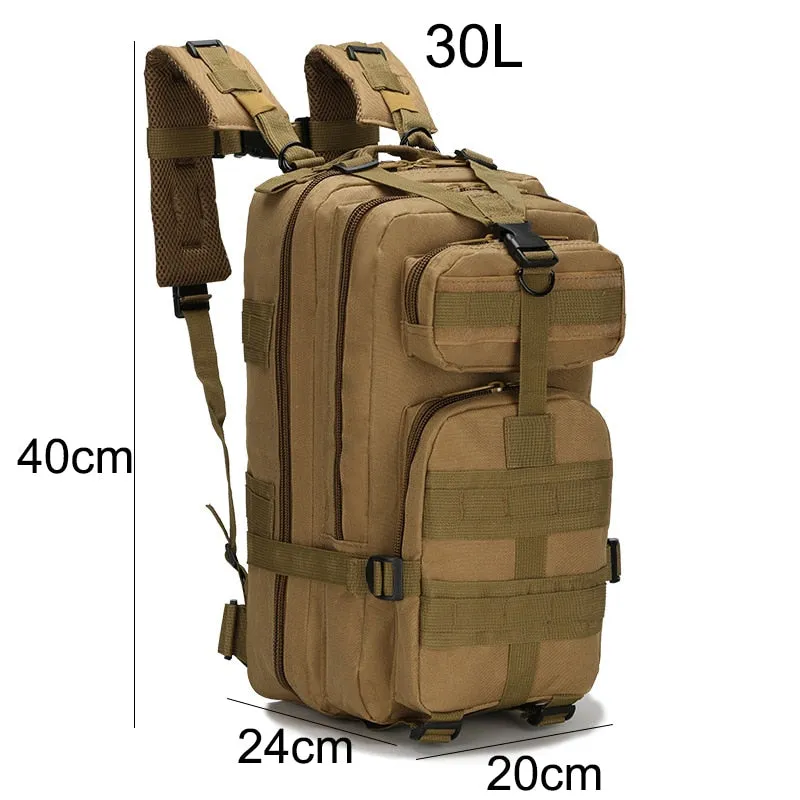 Lawaia 30L or 50L Military Backpacks 1000D Nylon Waterproof Backpack Outdoor Tactical Backpacks Camping Hunting Backpacks Bag