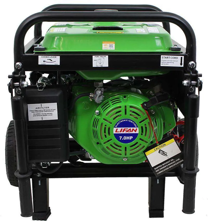 Lifan ES4100E Energy Storm 3500W/4100W Generator Electric Start Manufacturer RFB