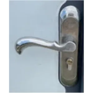 Lock for Portable Restroom, Unique Key