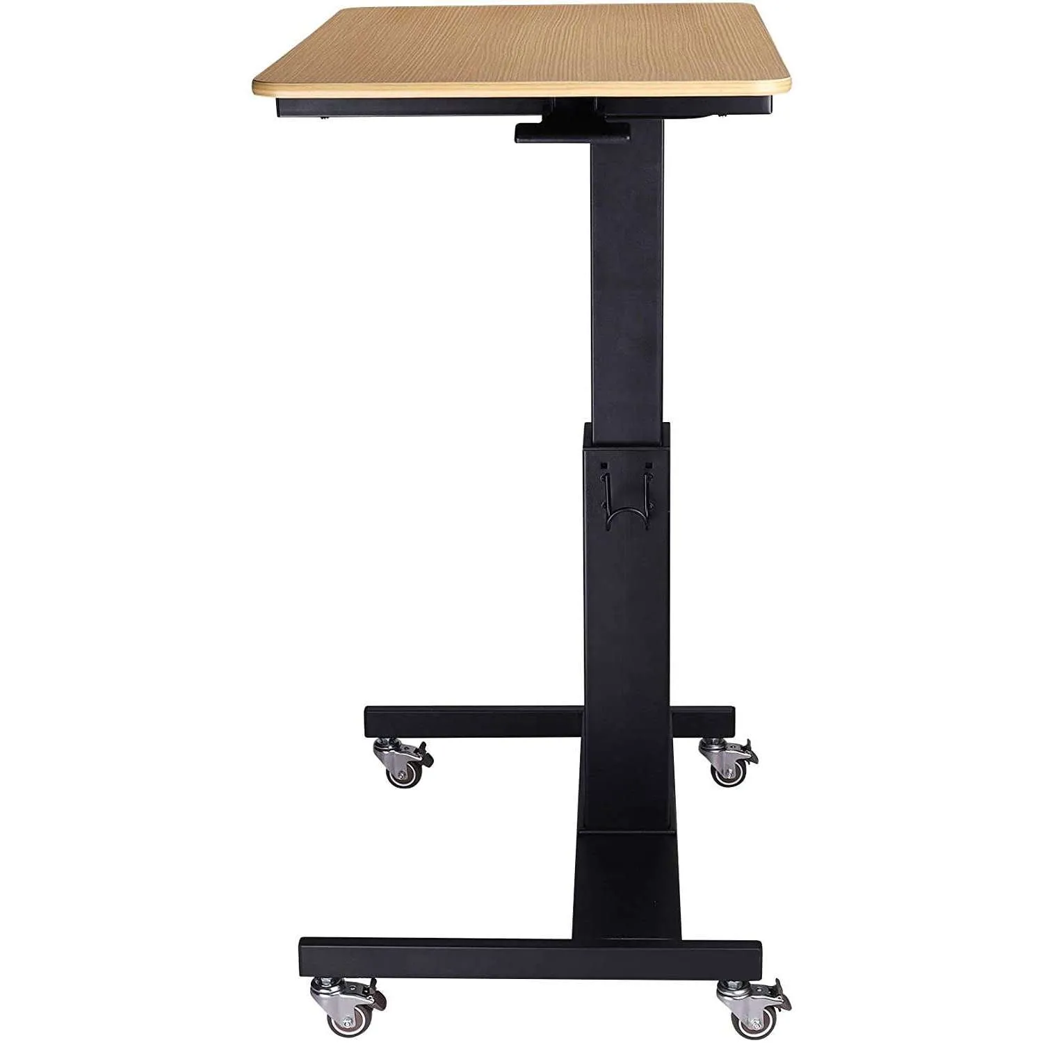 Lorell/Rocelco R MSD-28 28" Manual Height-Adjustable Mobile Student Standing Desk