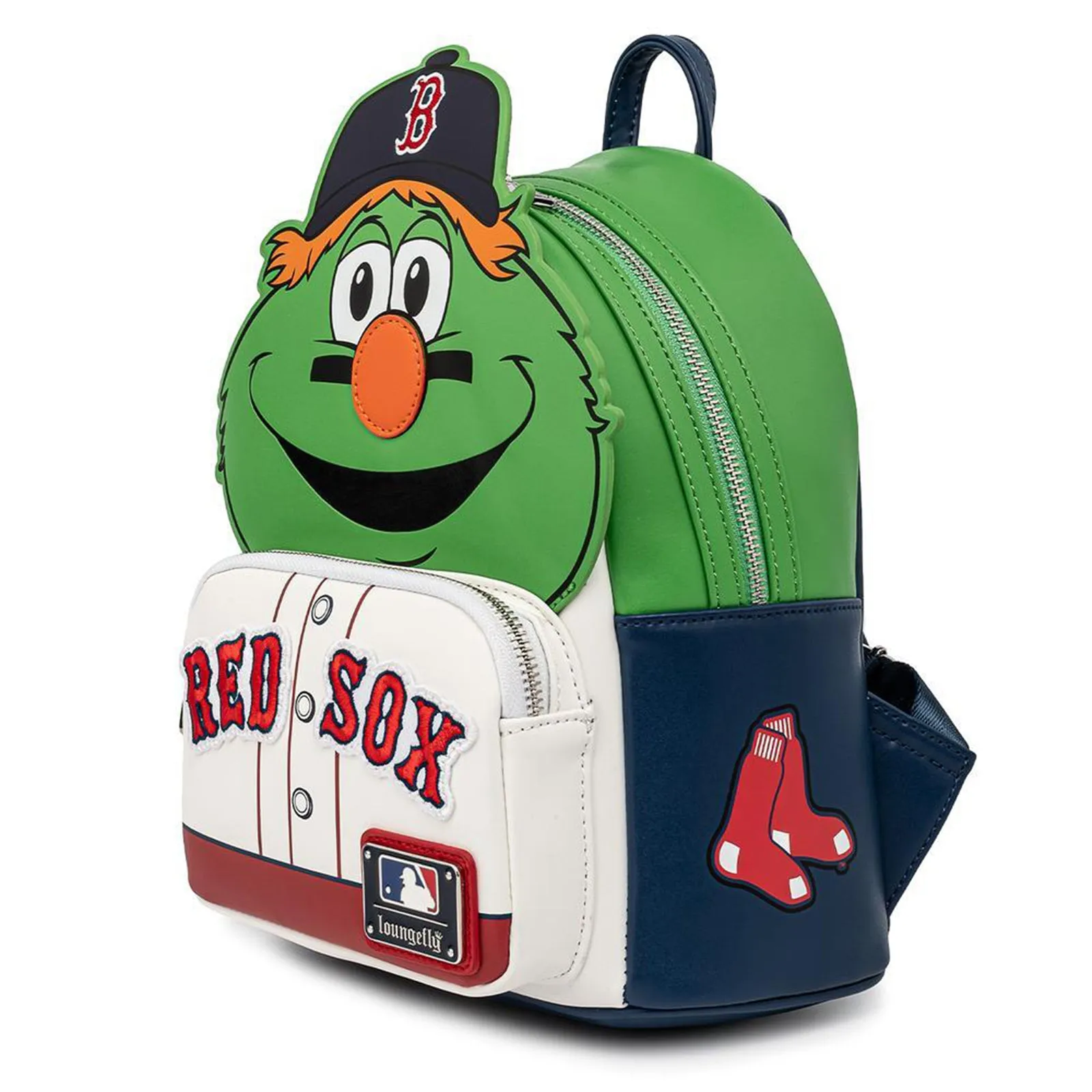 Loungefly MLB Boston Red Sox Wally The Green Monster Mini Backpack