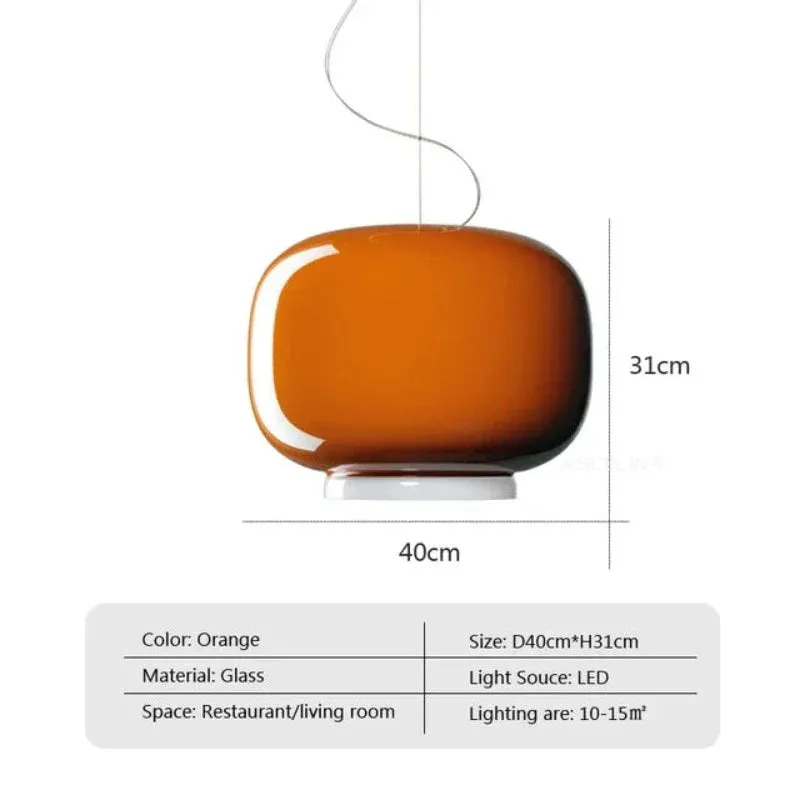 Luster Luminaire - Glass Pendant Lamps