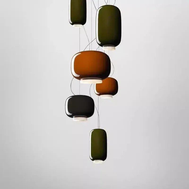 Luster Luminaire - Glass Pendant Lamps