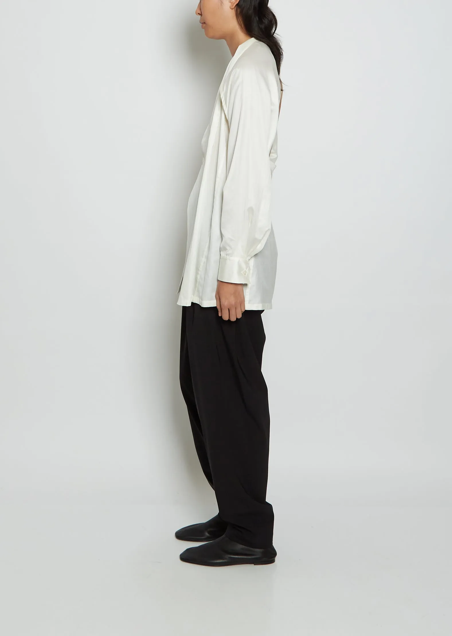 Luster Satin Shirt