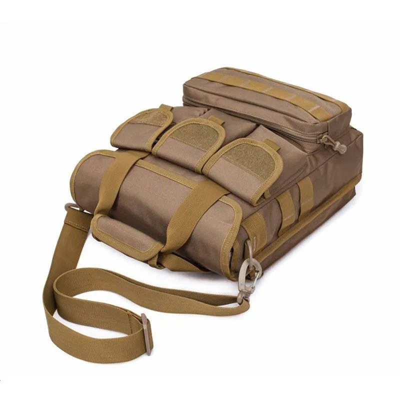 Men Outdoor Molle Bag Oxford Toolkit Handbag