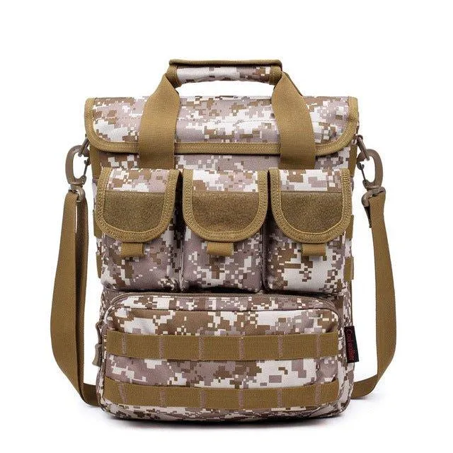 Men Outdoor Molle Bag Oxford Toolkit Handbag