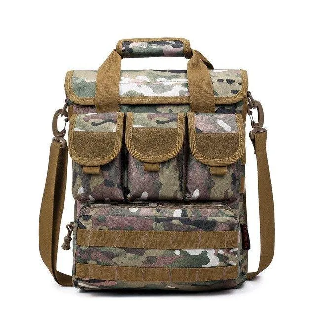 Men Outdoor Molle Bag Oxford Toolkit Handbag