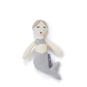 Mimi Mermaid Rattle Silver