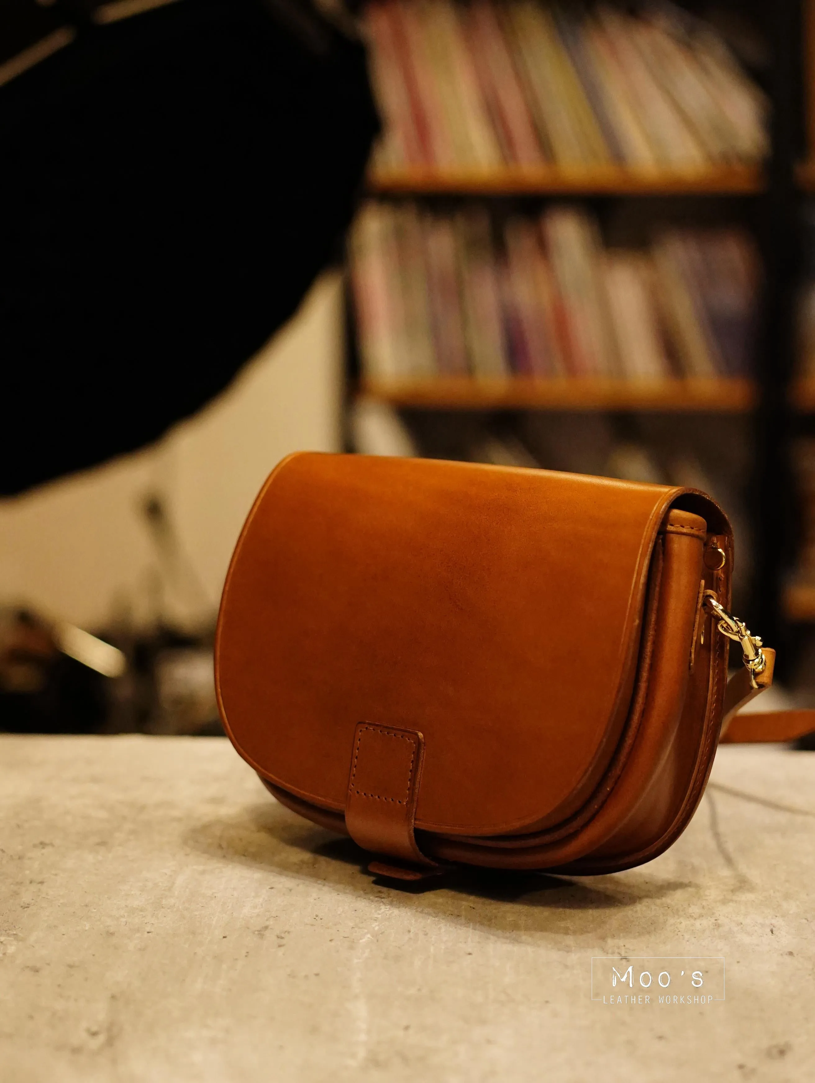 MINI horseshoe bag   RAW