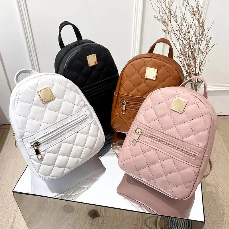 Mini Leather Backpack