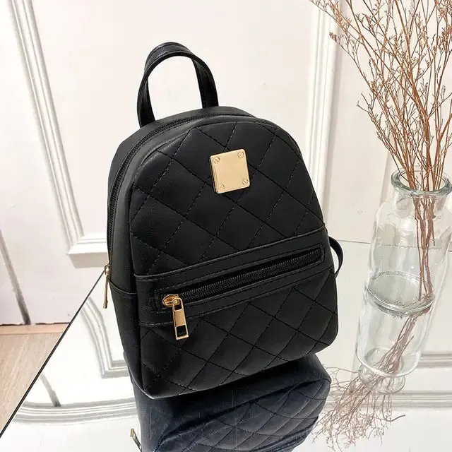 Mini Leather Backpack