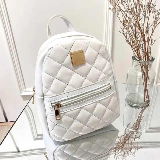 Mini Leather Backpack