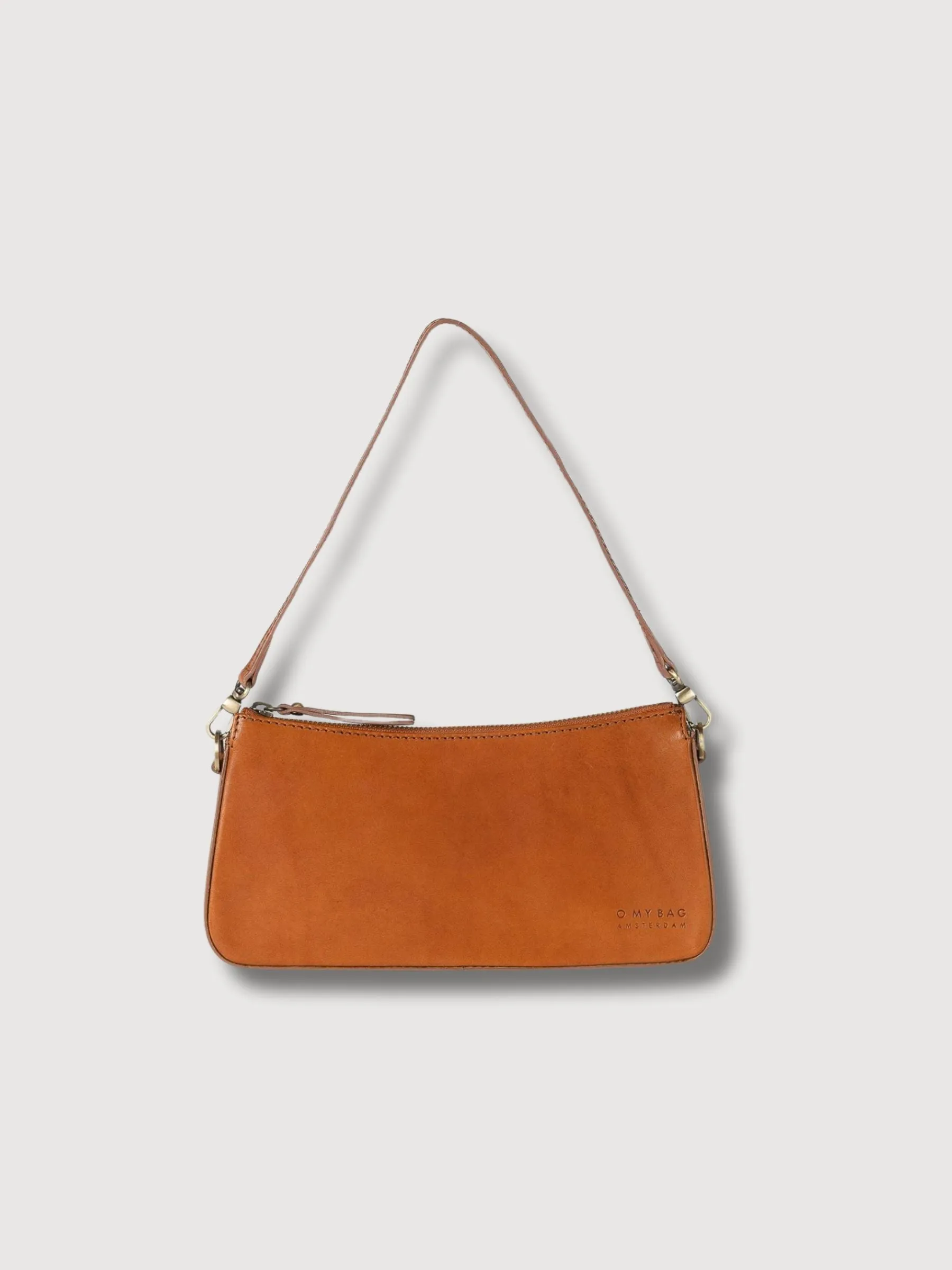 Mini Shoulder Bag Taylor Cognac Leather  | O my Bag