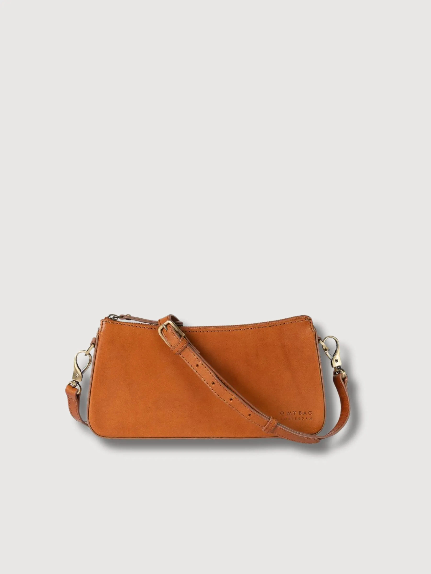 Mini Shoulder Bag Taylor Cognac Leather  | O my Bag