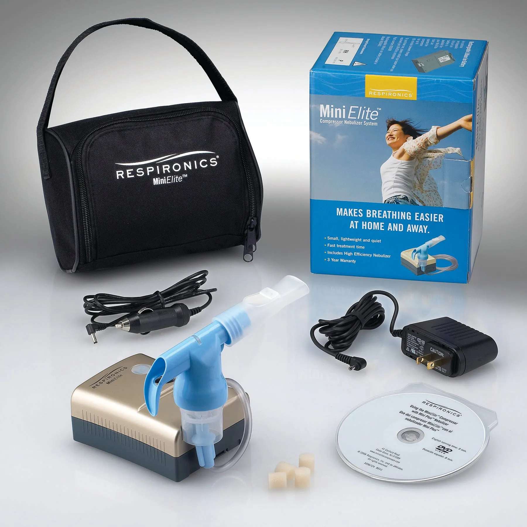 MiniElite Compressor Nebulizer without Battery