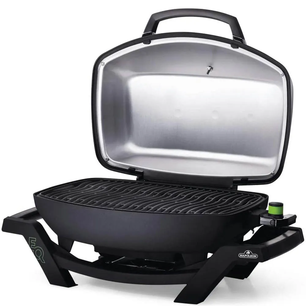 Napoleon TravelQ PRO285 Portable Electric Table Top Grill Black 1500 Watts