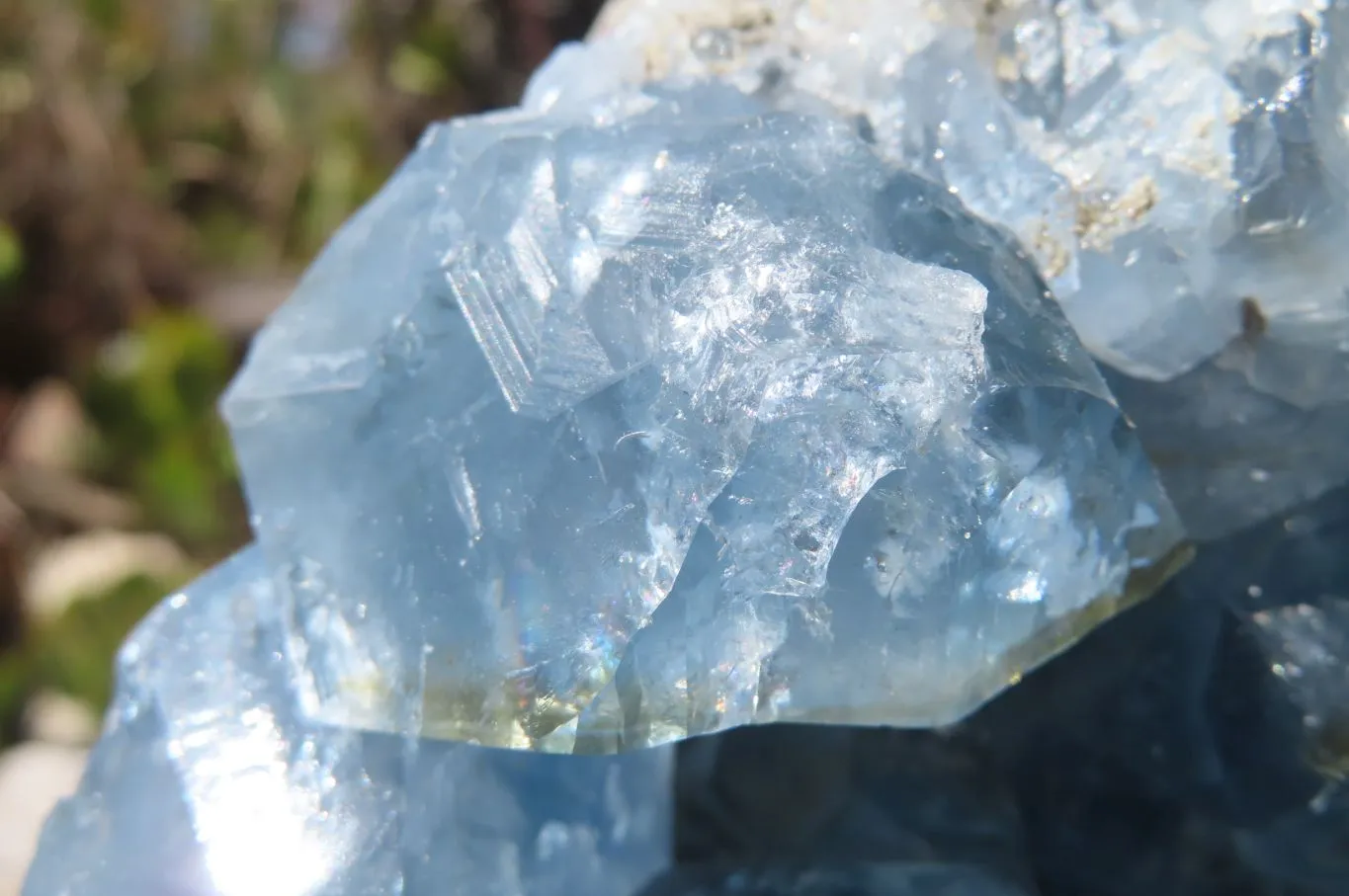 Natural Celestite Cluster x 1 From Sakoany, Madagascar