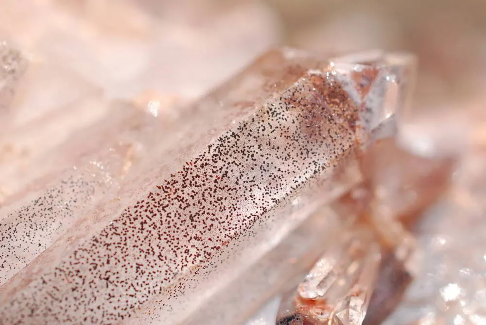 Natural Hematoid Quartz Cluster x 1 From Zambia