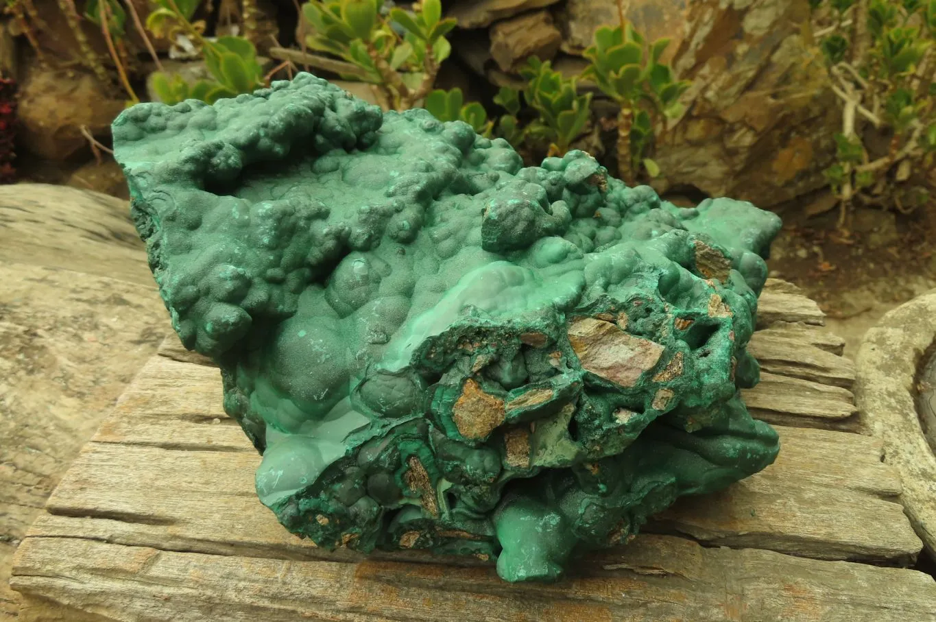 Natural Huge Botryoidal Malachite Specimen x 1 From Kolwezi, Congo