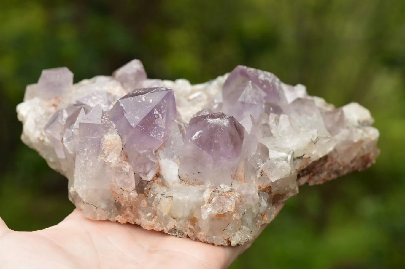 Natural Jacaranda Amethyst Quartz Cluster x 1 From Zambia