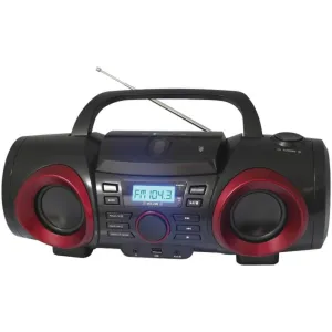 Naxa NPB-267 MP3/CD Classic Bluetooth Boom Box