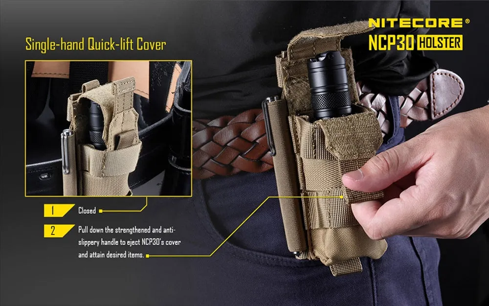 Nitecore NCP30 Holster for Nitecore P20 and P20UV