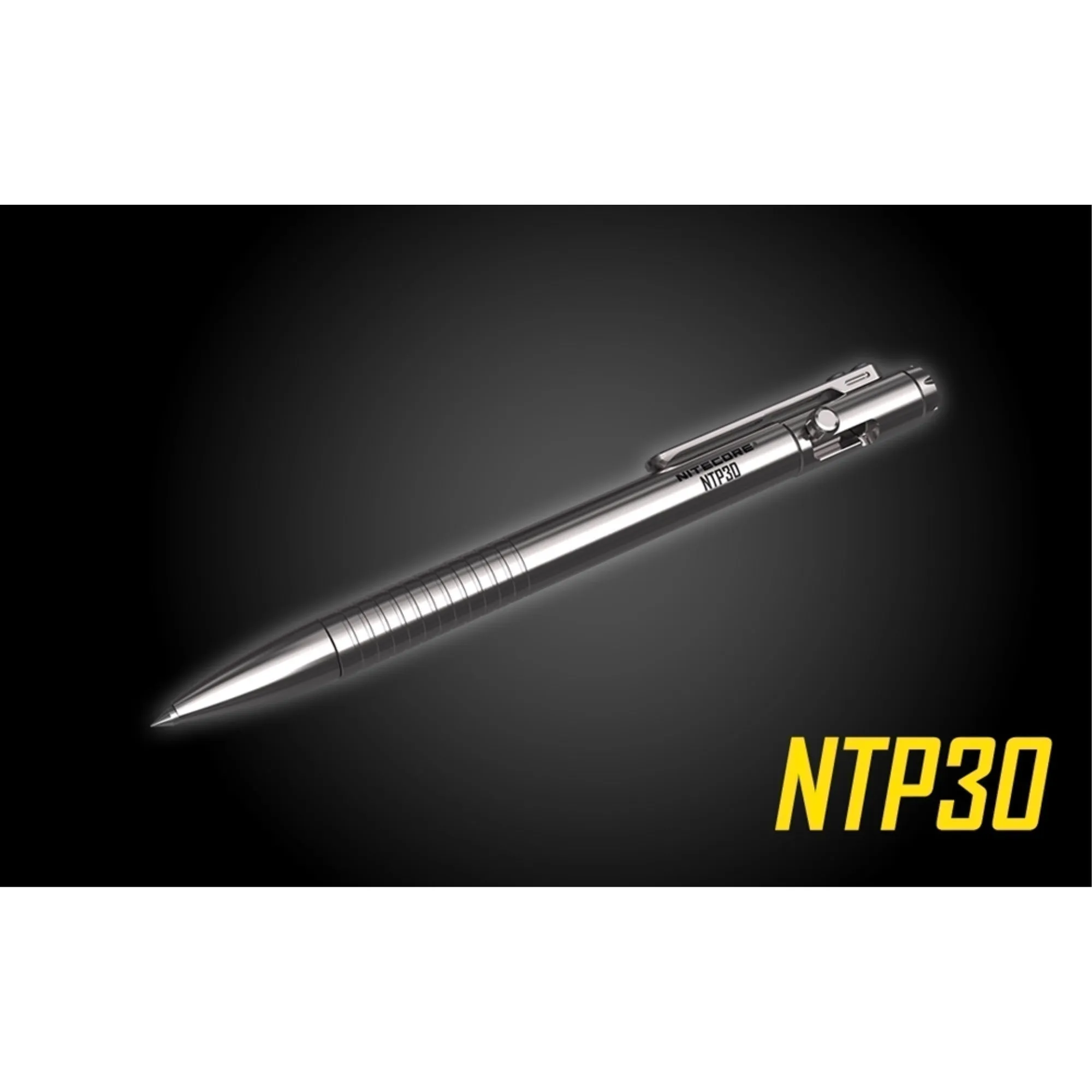 Nitecore NTP30 Titanium Bidirectional Bolt Action Multifunction Pen